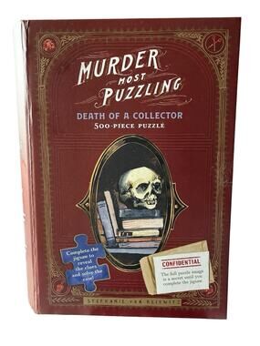 Murder Most Puzzling Death of a Collector 500-piece Puzzle, Game by Von Reisw...